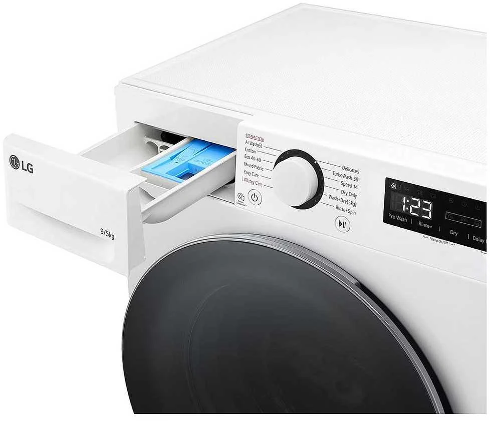 LG Skalbimo mašina su džiovinimo funkcija LG F2DR509S1W 9/5kg.