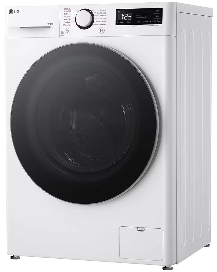 LG Skalbimo mašina su džiovinimo funkcija LG F2DR509S1W 9/5kg.