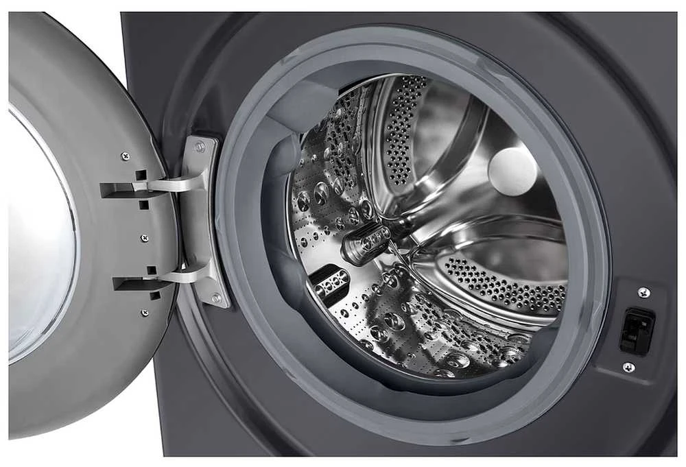 LG | Skalbimo mašina | F2WR508S2M | Energy efficiency class A | Front loading | Skalbimo talpa 8kg | 1200 RPM | Gylis 48 cm | Plotis 60 cm | LED | Middle Juodas