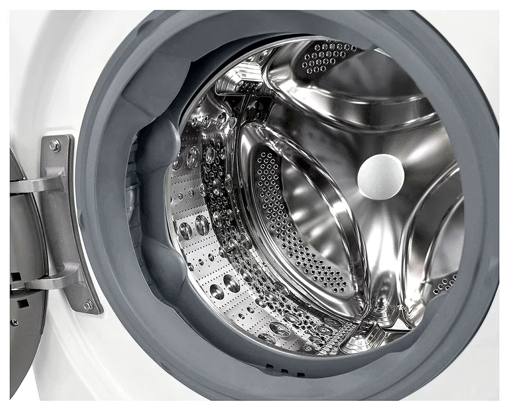 LG | Skalbimo mašina with Dryer | F4DR711S2H | Energy efficiency class A | Front loading | Skalbimo talpa 11 kg | 1400 RPM | Gylis 56.5 cm | Plotis 60 cm | Ekranas | LED | Drying system | Drying capacity 6kg | Steam function | Direct drive | Wi-Fi | Baltas