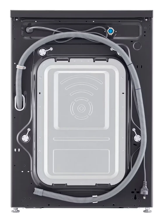 LG | Skalbimo mašina | F4X1009NMB | Energy efficiency class A | Front loading | Skalbimo talpa 9kg | 1400 RPM | Gylis 55 cm | Plotis 60 cm | Ekranas | LED | Steam function | Direct drive | Wi-Fi | Graphite Juodas