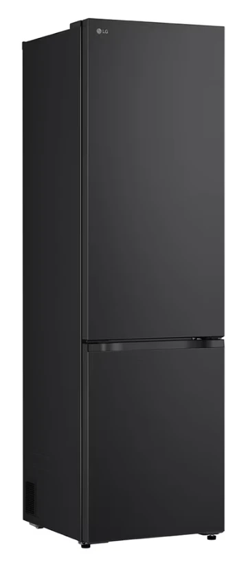 LG Šaldytuvas | GBBS322CEV | Energy efficiency class C | Free standing | Combi | Height 203 cm | Šaldytuvas net capacity 262 L | Šaldiklis net capacity 113 L | Ekranas | 34 dB | Juodas