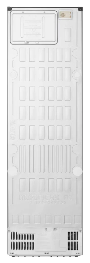 LG Šaldytuvas | GBBS322CSW | Energy efficiency class C | Free standing | Combi | Height 203 cm | Šaldytuvas net capacity 262 L | Šaldiklis net capacity 113 L | Ekranas | 34 dB | Baltas