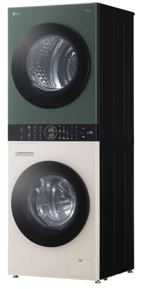 Kombinuota skalbyklė-džiovyklė LG WashTower™, 12/10 kg (WT1210EGF)