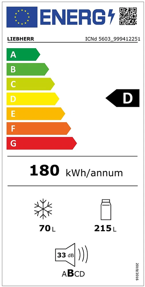 Šaldytuvas Liebherr ICNd 5603