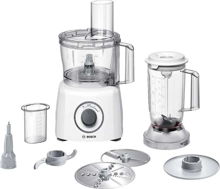 Virtuvinis kombainas Bosch MCM3200W Virtuvės kombainas, MultiTalent 3, 800 W, Baltas, Baltas