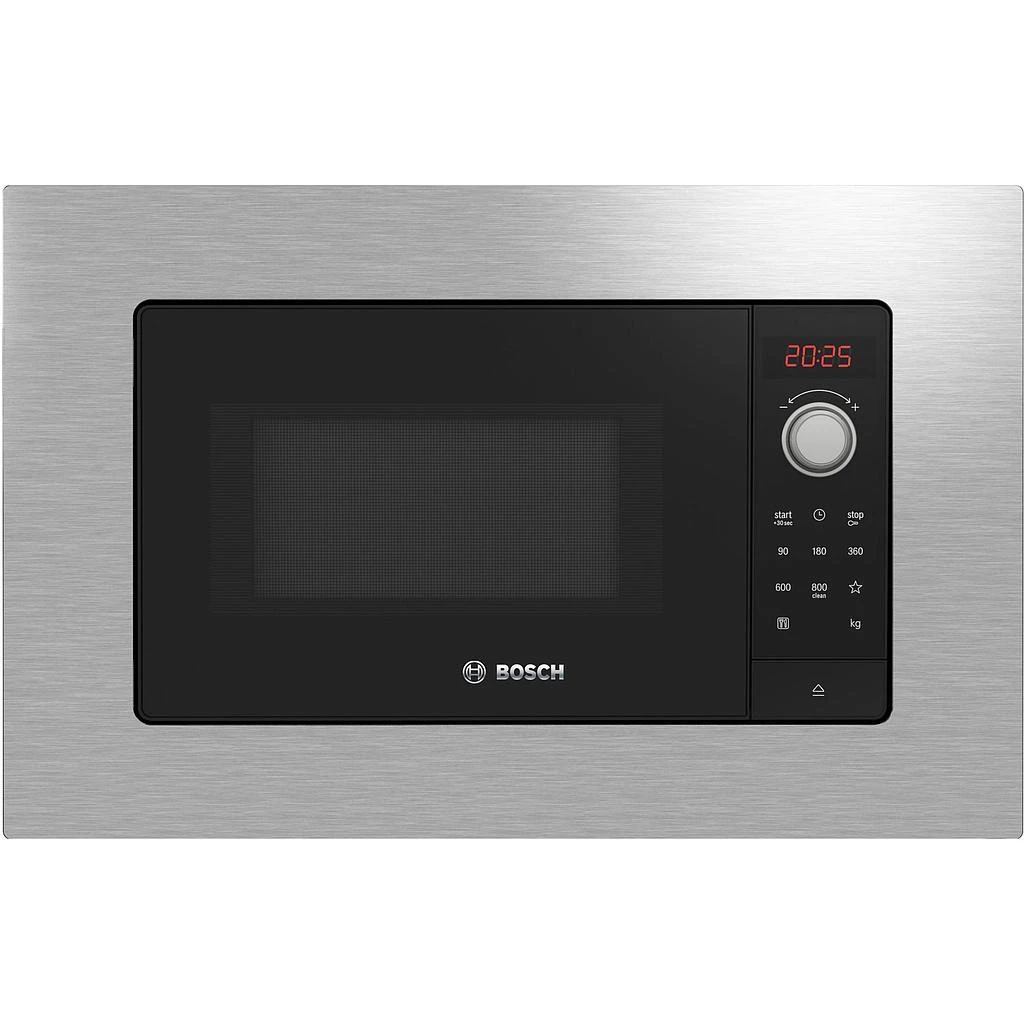 Bosch BFL623MS3 Serija 2, Įmontuojamoji mikrobangų krosnelė, Nerūdijančio plieno