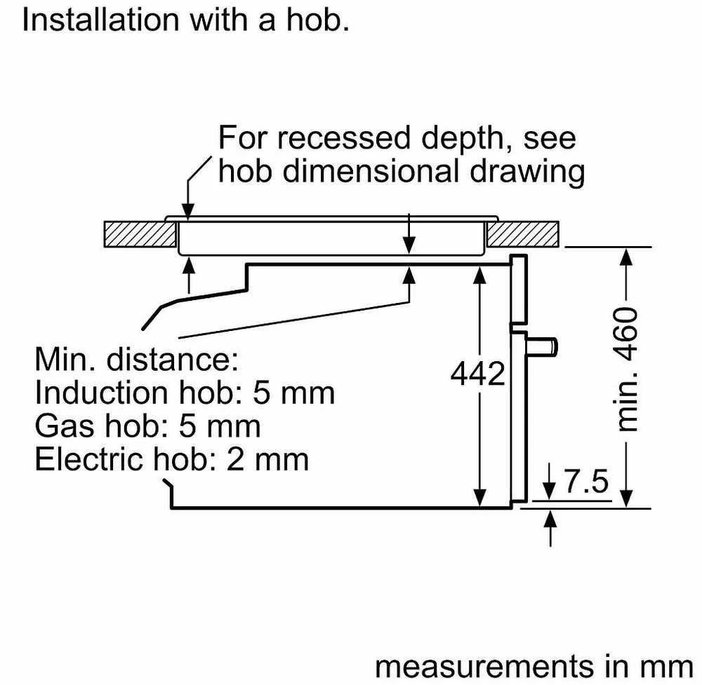Bosch | Kompaktiška orkaitė su mikrobangų krosnelės funkcija | CMG7241B1 | Hidrolizė | Juodas