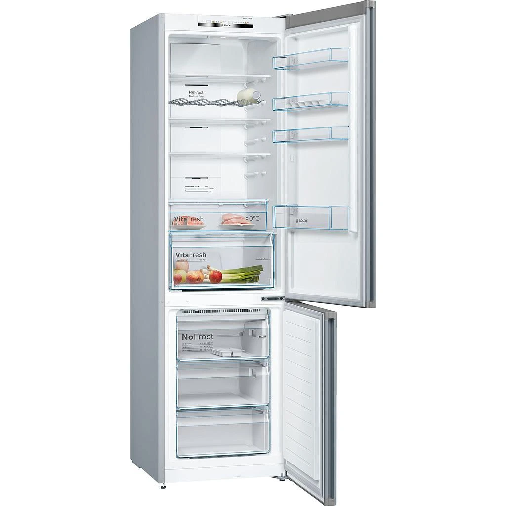 Šaldytuvas Bosch KGN39VLEB, Pilkos spalvos