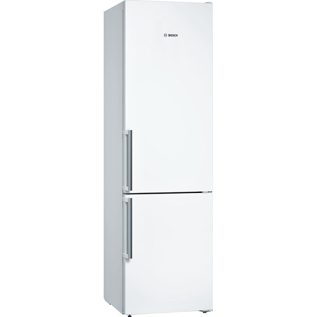 Bosch KGN39VWEQ Serija 4, Laisvai statomas šaldytuvas-šaldiklis su šaldiklio skyriumi apačioje, 203 x 60 cm, Baltas, Total No Frost