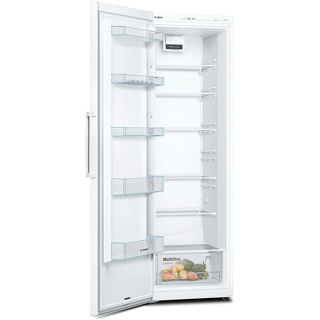 Šaldytuvas Bosch KSV36NWEP 2 serija, Baltos spalvos