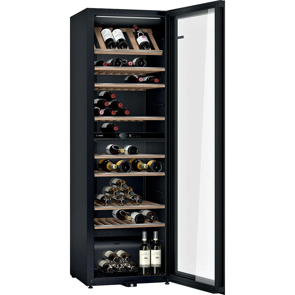 Bosch KWK36ABGA Serija 6, Laisvai pastatomas vyno šaldytuvas, 186 x 60 cm