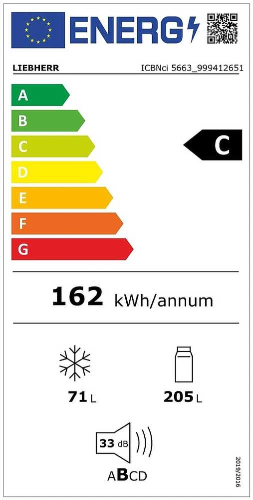 Šaldytuvas Liebherr ICBNci 5663