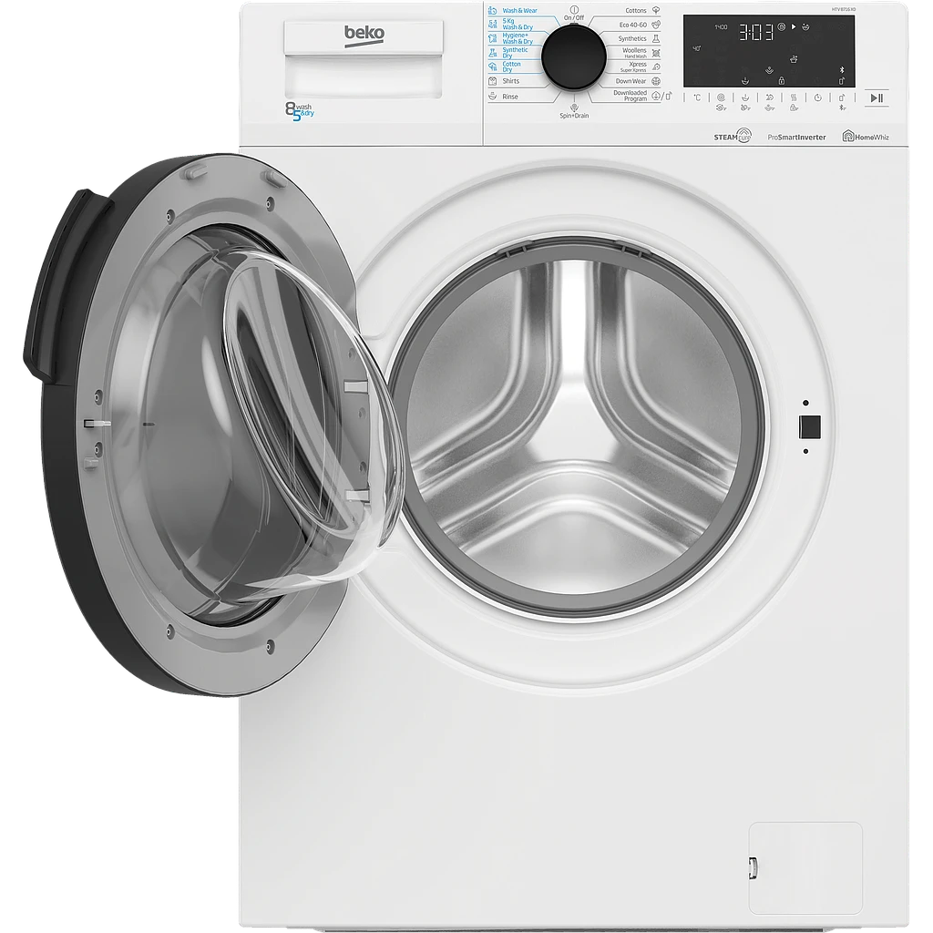 BEKO Skalbimo mašina - Džiovintuvas HTV 8716 X0 8kg - 5kg, 1400rpm, D energijos klasė (senas A), Gylis 59 cm, Inverterinis variklis, HomeWhiz