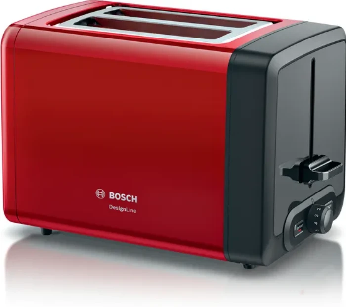 Bosch TAT4P424 Kompaktinis skrudintuvas, DesignLine, Raudona