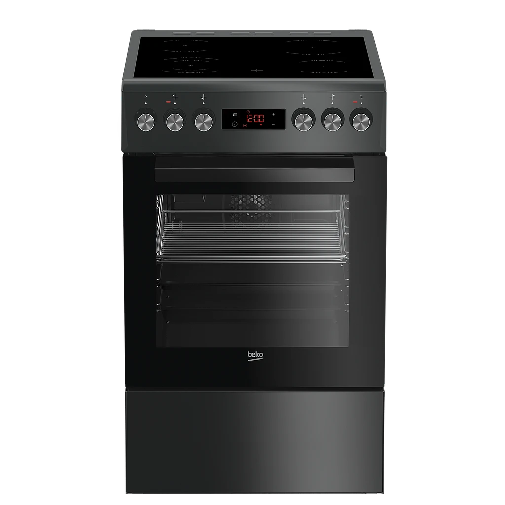 Viryklė Beko FSE57310GAS 50cm, juoda