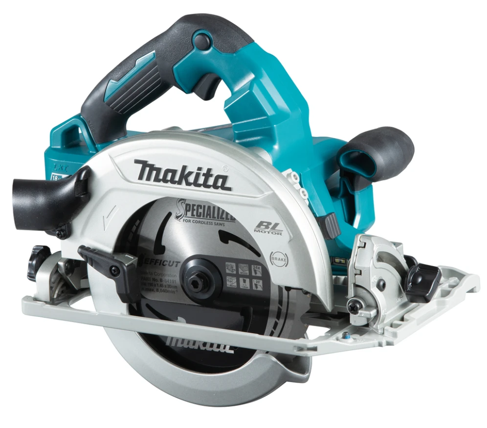 Makita DHS782Z Akumuliatorinis diskinis pjūklas, 2x18V, 62,5 mm, ø190x30mm, Be akumuliatorių ir kroviklio!