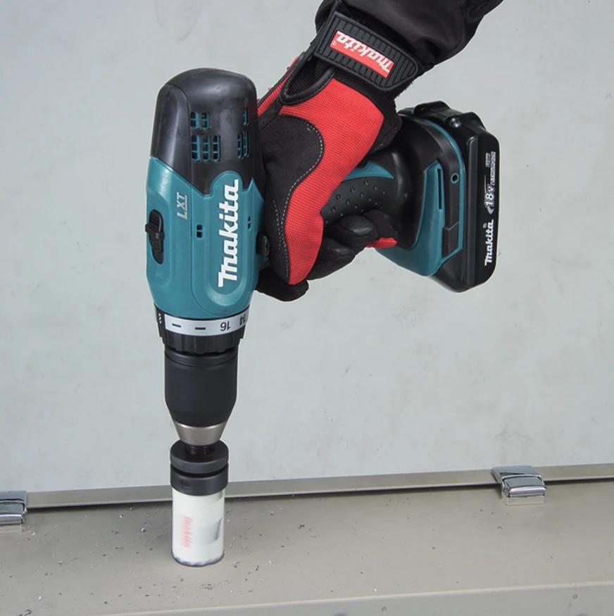 Makita DDF453SYE Akumuliatorinis gręžtuvas, 18 V, 2x 1,5Ah Li-ion, 42/27 Nm, 1,7kg