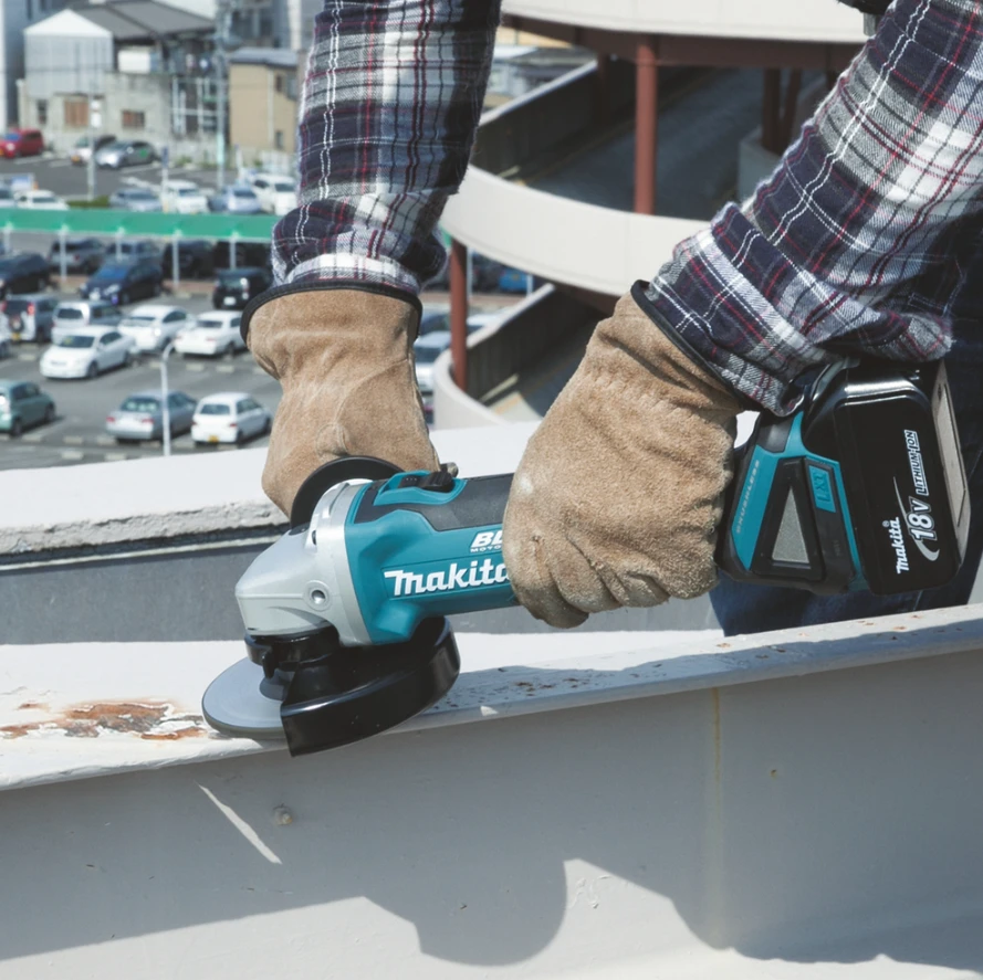 Makita Akumuliatorinis kampinis šlifuoklis DGA506Z 18V, 125mm (Be akum. ir kroviklio)