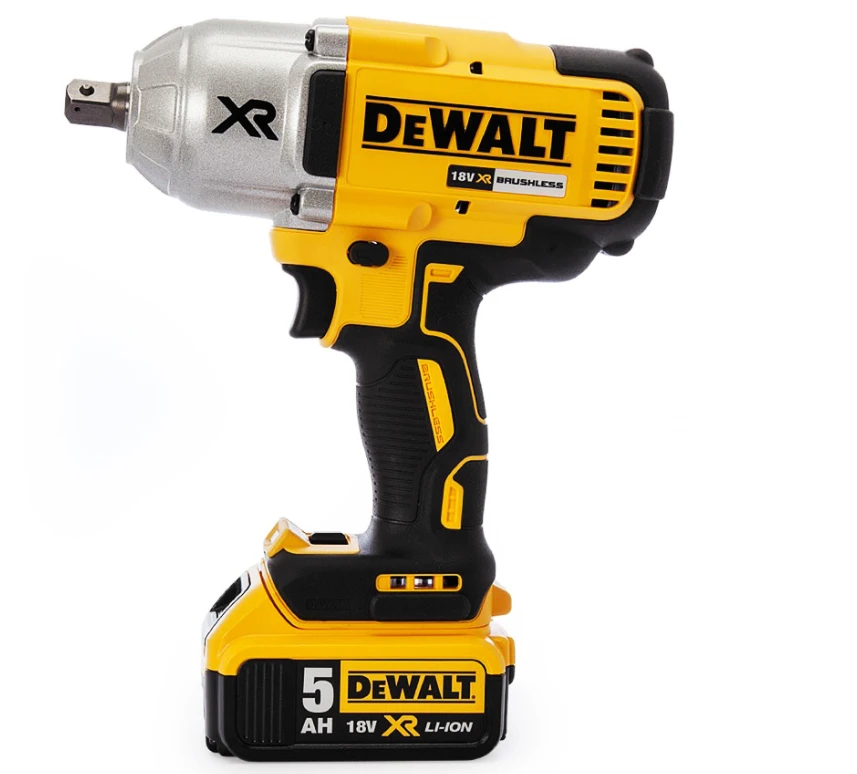 Akumuliatorinis smūginis veržliasukis DeWalt DCF899P2-QW 18 V, 2x5.0 Ah, 1/2"