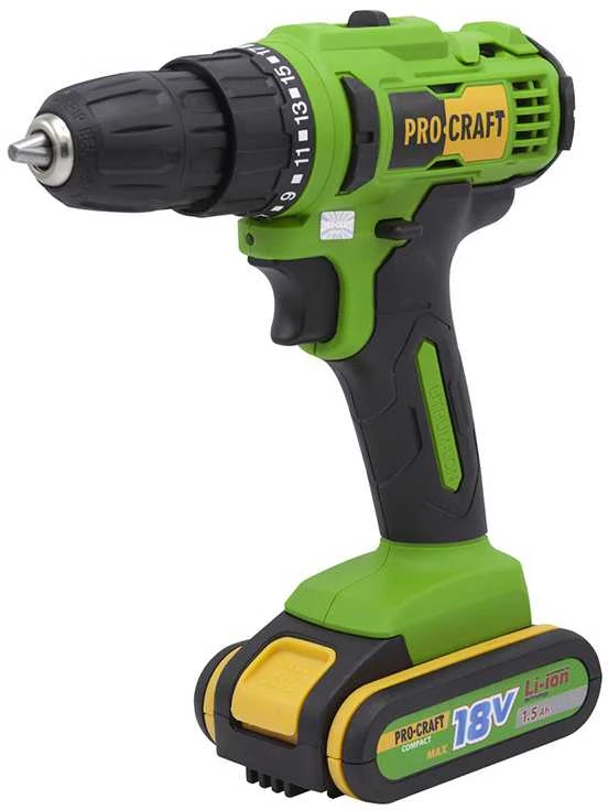 ProCraft akumuliatorinis suktuvas su 18V baterija
