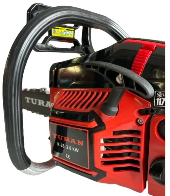 Benzininis grandininis pjūklas Turan R-58A 2,8kW
