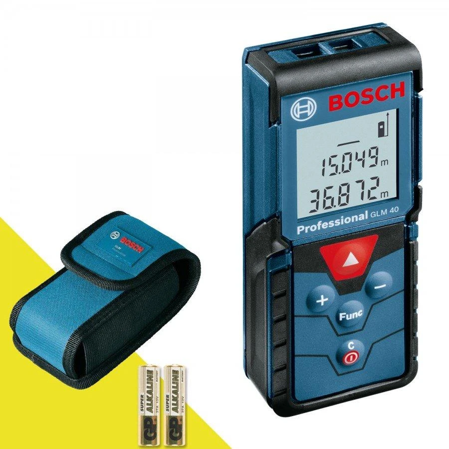 Lazerinis atstumo matuoklis Bosch GLM 40 PROFESSIONAL
