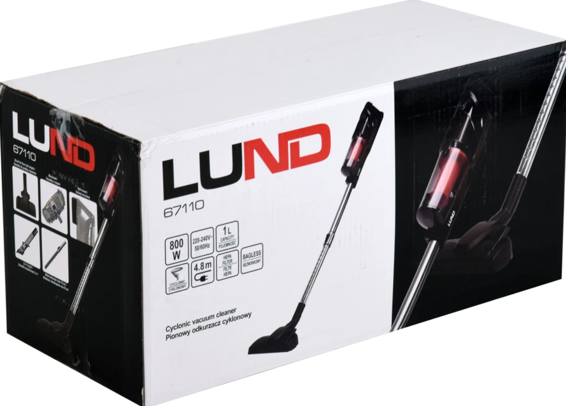 Cikloninis dulkių siurblys LUND 67110, 800W