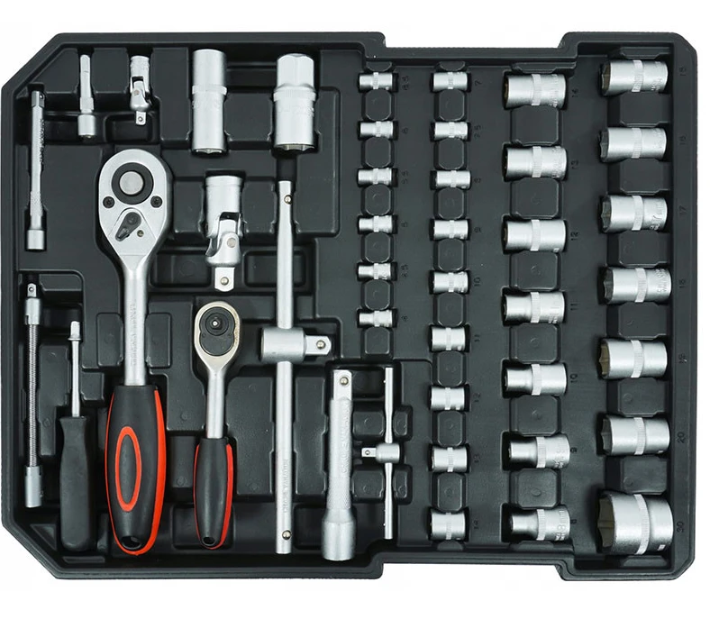Meistro įrankių rinkinys NOTIG TOOLS N4801, 187vnt.
