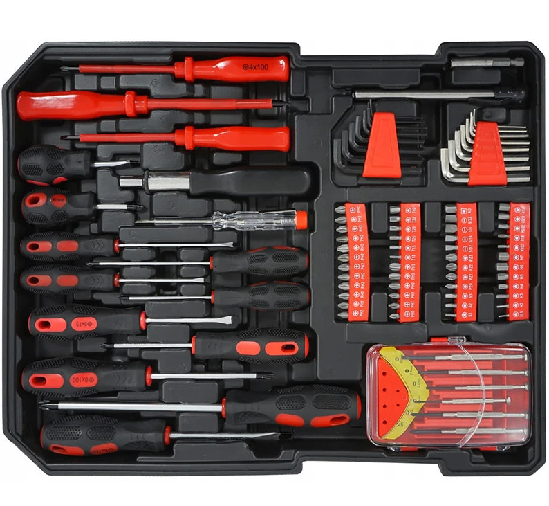 Meistro įrankių rinkinys NOTIG TOOLS N4801, 187vnt.
