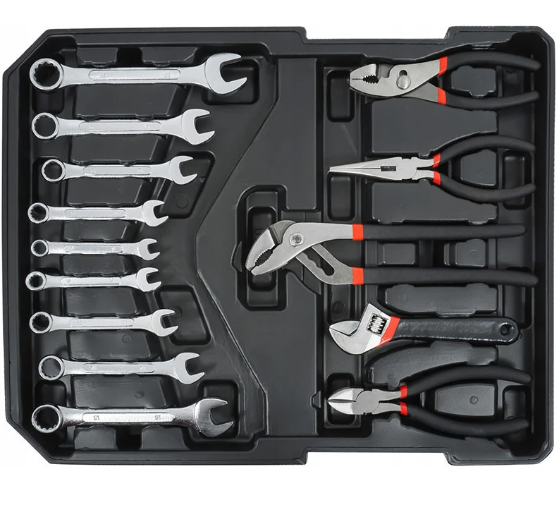 Meistro įrankių rinkinys NOTIG TOOLS N4801, 187vnt.