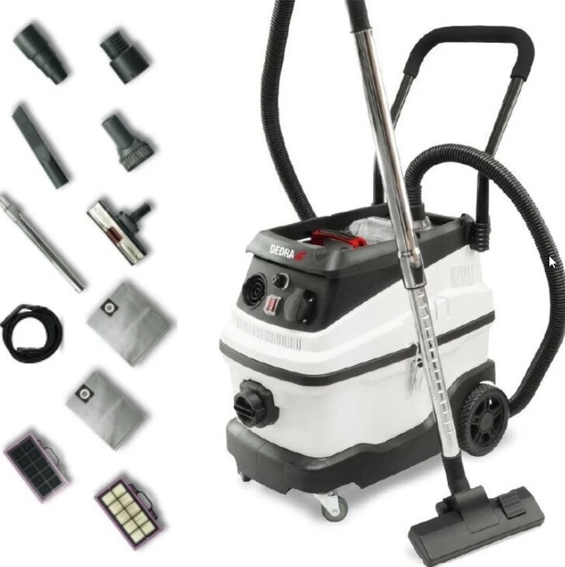 Profesionalus pramoninis dulkiu siurblys Dedra DED6603, 1600W, 30L