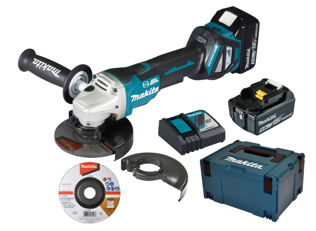 Šlifuoklio rinkinys Makita DGA517RTJ