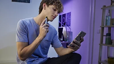 Barzdaskutė Philips OneBlade 1st Shave QP1324/20 aprašymas - Prekės nuotrauka