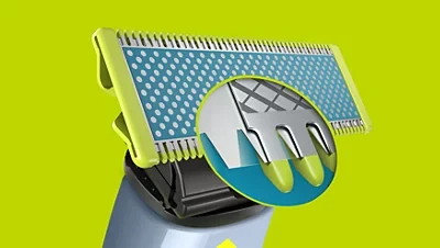 Barzdaskutė Philips OneBlade 1st Shave QP1324/20 aprašymas - Prekės nuotrauka