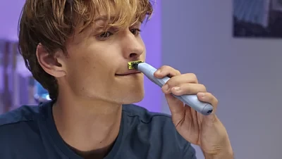 Barzdaskutė Philips OneBlade 1st Shave QP1324/20 aprašymas - Prekės nuotrauka