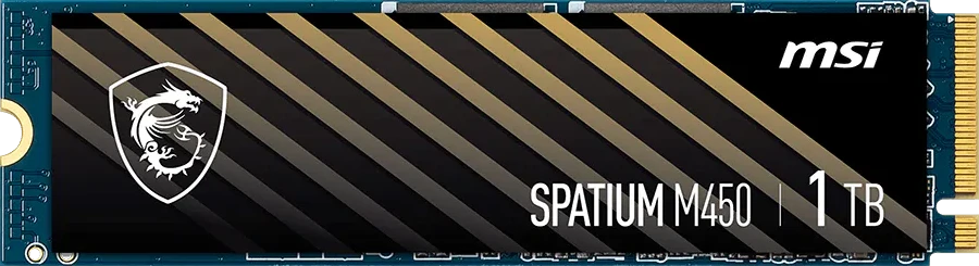 SSD kietasis diskas MSI SPATIUM M450 PRO, 1 TB PCIe Gen4x4 M.2 2280 SSD