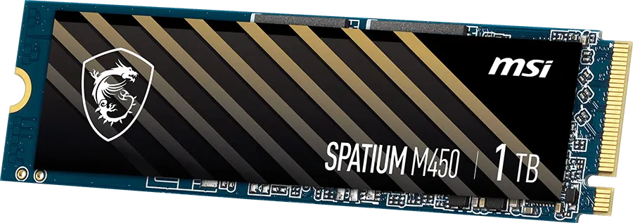 SSD kietasis diskas MSI SPATIUM M450 PRO, 1 TB PCIe Gen4x4 M.2 2280 SSD