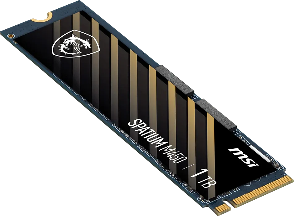 SSD kietasis diskas MSI SPATIUM M450 PRO, 1 TB PCIe Gen4x4 M.2 2280 SSD
