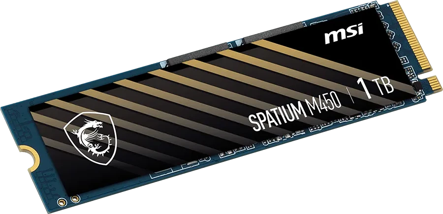 SSD kietasis diskas MSI SPATIUM M450 PRO, 1 TB PCIe Gen4x4 M.2 2280 SSD