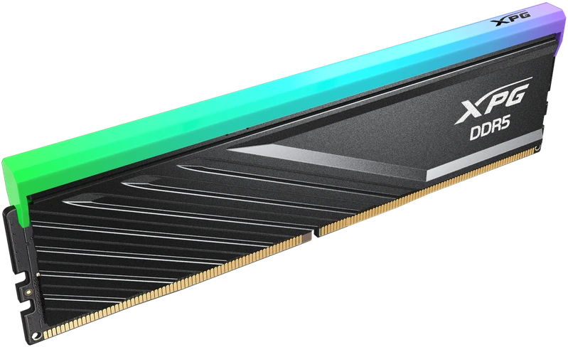 RAM ADATA XPG LANCER, 2 x 16 GB, Juodos spalvos, RGB (AX5U6000C4816G-DTLABRBK)