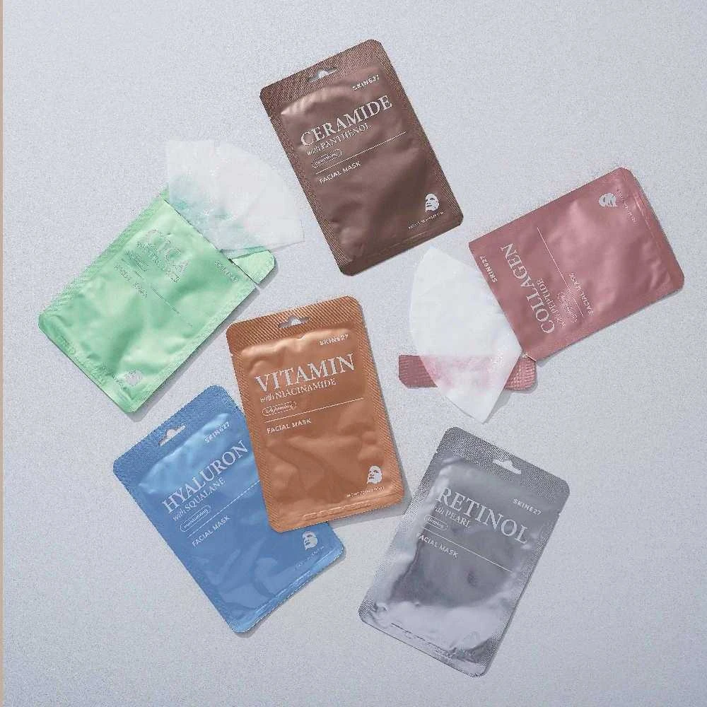 Mediheal SKIN627 CICA & ŽALIA HERBATA Raminanti veido kaukė, 22 ml