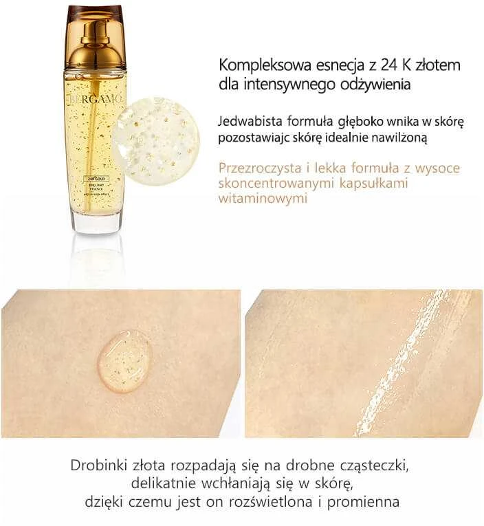 BERGAMO 24 karatų auksas, 110 ml