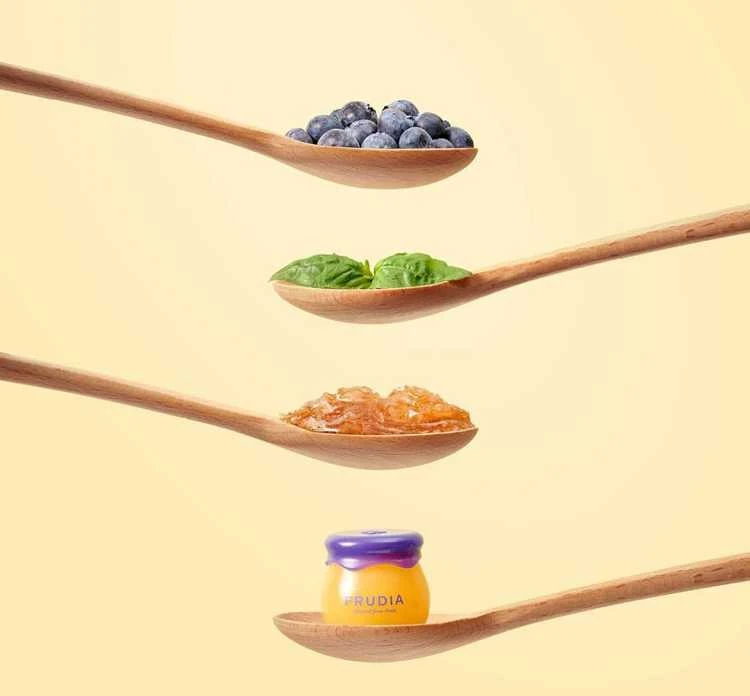 FRUDIA BLUEBERRY HYDRATING HONEY lūpų balzamas, 10 ml