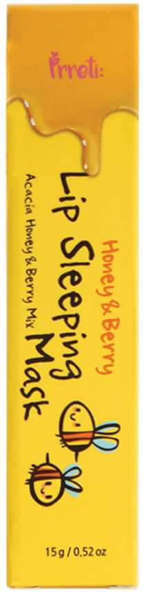 Prreti Lip Sleeping Mask maseczka na usta na noc Miód i Jagoda 15g