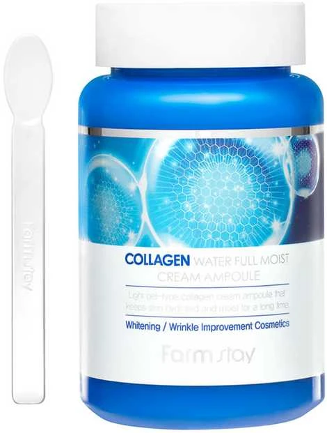Veido kremas FarmStay Collagen Vanduo Full Moist Kreminis Ampoule 250 ml