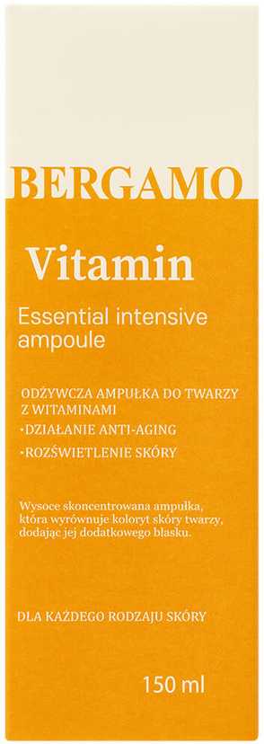 Bergamo Vitamininė ampulė veidui su vitaminais 150ml