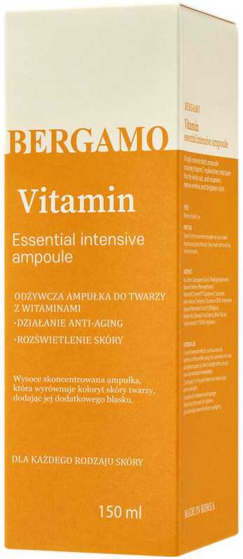 Bergamo Vitamininė ampulė veidui su vitaminais 150ml