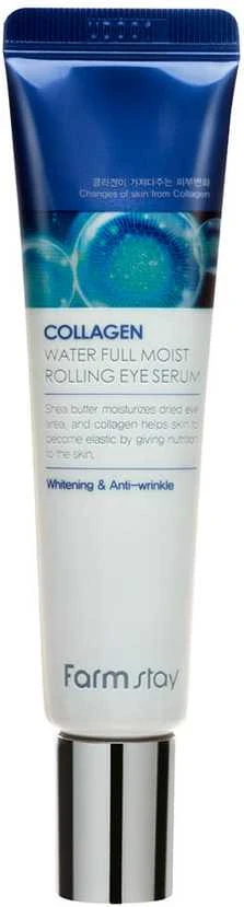Farmstay Collagen Water Full Moist Rolling Drėkinamasis paakių serumas, 25 ml