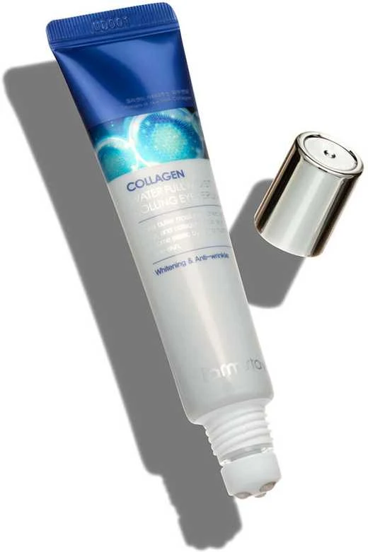Farmstay Collagen Water Full Moist Rolling Drėkinamasis paakių serumas, 25 ml